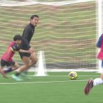 1:54通年で使える人工芝のサッカー場完成　昌子源選手（J1・FC町田ゼルビア）のサッカー教室も（鳥取・琴浦町）6月20日