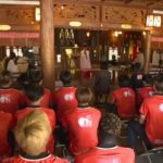 愛媛FCが「椿神社」で必勝祈願！最短でのJ2復帰を誓い、来月の開幕・奈良戦へ