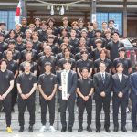 トリニータが別府市の八幡竈門神社で必勝祈願　四方田監督「しっかり勝っていけるように」